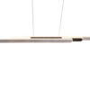 Κρεμαστό Φωτιστικό Trio Lighting LED 48W 2700K Dimmable με Τηλεχειριστήριο χρώματος Αλουμινίου – 343310305