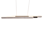 Κρεμαστό Φωτιστικό Trio Lighting LED 48W 2700K Dimmable με Τηλεχειριστήριο χρώματος Αλουμινίου – 343310305