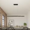 Κρεμαστό Φωτιστικό Trio Lighting LED 48W 2700K Μαύρου Χρώματος Dimmable με Τηλεχειριστήριο – 343310332