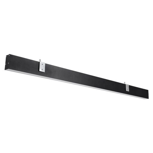 GloboStar® FELIX 61028-S Γραμμικό Φωτιστικό Οροφής Linear LED CCT 54W 6500lm 120° AC 220-240V Μ120 x Π3.5 x Υ7cm – Εναλλαγή Φωτισμού μέσω Τηλεχειριστηρίου All In One Ψυχρό 6000k+Φυσικό 4500k+Θερμό 2700k Dimmable – Μαύρο – 3 Years Warranty