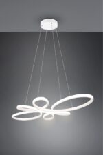 Κρεμαστό φωτιστικό Trio Lighting LED 3900lm  32W 4000K Step Dimmable Λευκό Ματ – 345619131