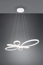 Κρεμαστό φωτιστικό Trio Lighting LED 3900lm  32W 4000K Step Dimmable Λευκό Ματ – 345619131