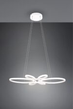 Κρεμαστό φωτιστικό Trio Lighting LED 3900lm  32W 4000K Step Dimmable Λευκό Ματ – 345619131