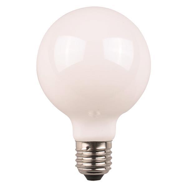 ΛΑΜΠΑ LED ΓΛΟΜΠΟ G95 CROSSED FILAMENT 8W Ε27 4000K 220-240V MILKY EUROLAMP 147-78411