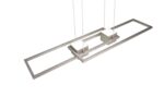 LED Κρεμαστό Φωτιστικό ALBANY Νίκελ Ματ 37W 4300lm CCT Dimmable με Τηλεχειριστήριο Trio Lighting – 347710407