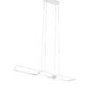 LED Κρεμαστό Φωτιστικό ALBANY Λευκό Ματ 37W 4300lm CCT Dimmable με Τηλεχειριστήριο Trio Lighting – 347710431