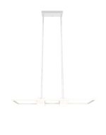 LED Κρεμαστό Φωτιστικό ALBANY Λευκό Ματ 37W 4300lm CCT Dimmable με Τηλεχειριστήριο Trio Lighting – 347710431