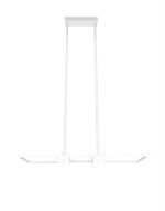 LED Κρεμαστό Φωτιστικό ALBANY Λευκό Ματ 37W 4300lm CCT Dimmable με Τηλεχειριστήριο Trio Lighting – 347710431