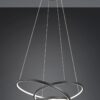 LED Κρεμαστό Φωτιστικό Μαύρο Ματ Φ64 Darvin 34W 4500lm CCT Step Dimmable Trio Lighting – 349110132