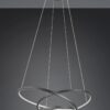 LED Κρεμαστό Φωτιστικό Μαύρο Ματ Φ64 Darvin 34W 4500lm CCT Step Dimmable Trio Lighting – 349110132