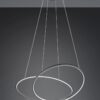 LED Κρεμαστό Φωτιστικό Μαύρο Ματ Φ84 Darvin 52W 6700lm CCT Step Dimmable Trio Lighting – 349119132