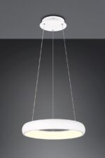 LED Κρεμαστό Φωτιστικό Λευκό Ματ Φ41 Cardona 29W 3300lm CCT Step Dimmable Trio Lighting – 349614531