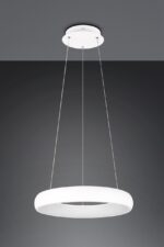 LED Κρεμαστό Φωτιστικό Λευκό Ματ Φ41 Cardona 29W 3300lm CCT Step Dimmable Trio Lighting – 349614531