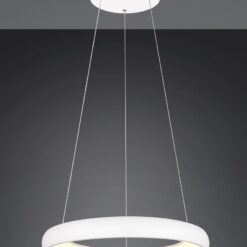 LED Κρεμαστό Φωτιστικό Λευκό Ματ Φ62 Cardona 38W 4400lm CCT Step Dimmable Trio Lighting – 349616031