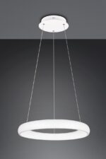 LED Κρεμαστό Φωτιστικό Λευκό Ματ Φ62 Cardona 38W 4400lm CCT Step Dimmable Trio Lighting – 349616031