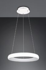 LED Κρεμαστό Φωτιστικό Λευκό Ματ Φ62 Cardona 38W 4400lm CCT Step Dimmable Trio Lighting – 349616031