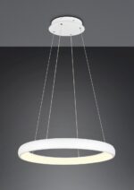 LED Κρεμαστό Φωτιστικό Λευκό Ματ Φ75 Cardona 59W 6900lm CCT Step Dimmable Trio Lighting – 349617531