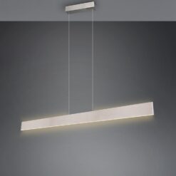 LED Κρεμαστό Γραμμικό Φωτιστικό Galway Νίκελ Ματ Up-Down CCT 35W 4200lm Dimmable Trio Lighting – 349710107