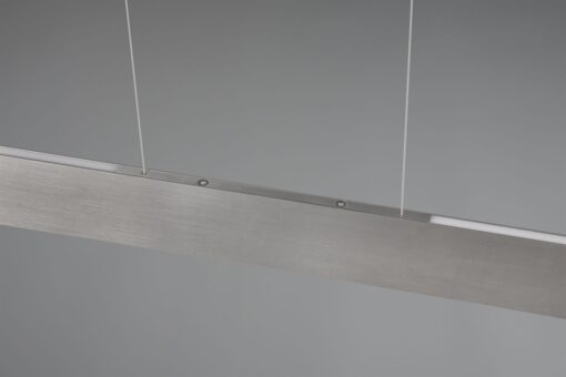 LED Κρεμαστό Γραμμικό Φωτιστικό Galway Νίκελ Ματ Up-Down CCT 35W 4200lm Dimmable Trio Lighting – 349710107