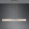 LED Κρεμαστό Γραμμικό Φωτιστικό Galway Νίκελ Ματ Up-Down CCT 35W 4200lm Dimmable Trio Lighting – 349710107