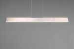 LED Κρεμαστό Γραμμικό Φωτιστικό Galway Νίκελ Ματ Up-Down CCT 35W 4200lm Dimmable Trio Lighting – 349710107