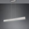 LED Κρεμαστό Γραμμικό Φωτιστικό Galway Νίκελ Ματ Up-Down CCT 35W 4200lm Dimmable Trio Lighting – 349710107