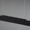 LED Κρεμαστό Γραμμικό Φωτιστικό Galway Μαύρο Ματ Up-Down CCT 35W 4200lm Dimmable Trio Lighting – 349710132