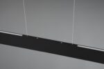 LED Κρεμαστό Γραμμικό Φωτιστικό Galway Μαύρο Ματ Up-Down CCT 35W 4200lm Dimmable Trio Lighting – 349710132