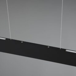 LED Κρεμαστό Γραμμικό Φωτιστικό Galway Μαύρο Ματ Up-Down CCT 35W 4200lm Dimmable Trio Lighting – 349710132