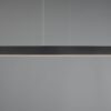 LED Κρεμαστό Γραμμικό Φωτιστικό Galway Μαύρο Ματ Up-Down CCT 35W 4200lm Dimmable Trio Lighting – 349710132