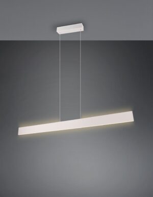 LED Κρεμαστό Γραμμικό Φωτιστικό Galway Γκρι Up-Down CCT 35W 4200lm Dimmable Trio Lighting – 349710176