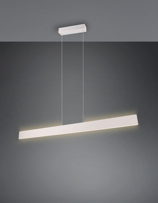 LED Κρεμαστό Γραμμικό Φωτιστικό Galway Γκρι Up-Down CCT 35W 4200lm Dimmable Trio Lighting – 349710176
