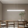LED Κρεμαστό Γραμμικό Φωτιστικό Galway Γκρι Up-Down CCT 35W 4200lm Dimmable Trio Lighting – 349710176