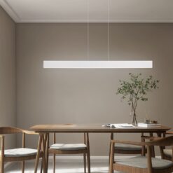 LED Κρεμαστό Γραμμικό Φωτιστικό Galway Γκρι Up-Down CCT 35W 4200lm Dimmable Trio Lighting – 349710176