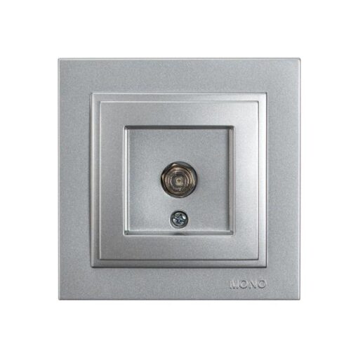 ΠΡΙΖΑ TV F CONNECTOR ΑΣΗΜΙ EUROLAMP – 152-10442