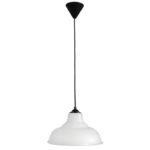 Κρεμαστό φωτιστικό PUBLIC/28 1L BL-WHITE Heronia – 35-0020