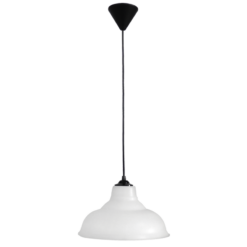 Κρεμαστό φωτιστικό PUBLIC/28 1L BL-WHITE Heronia – 35-0020