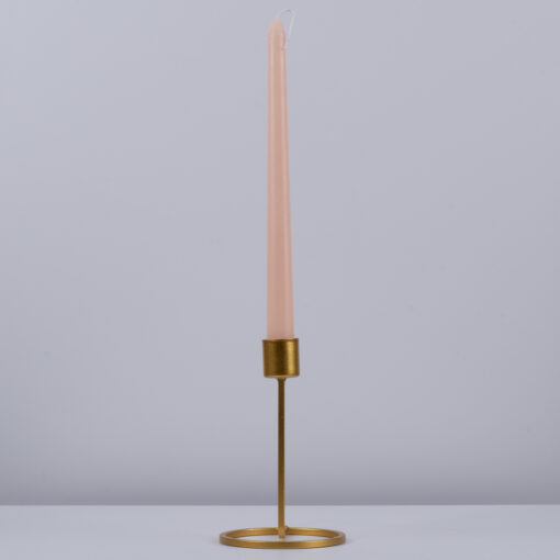 GloboStar® BABY-PINK 35201 ΣΕΤ 4 Αρωματικά Κεριά Κηροπηγίου Παραφίνης με Άρωμα Μπουκέτο Τριαντάφυλλο Ροζ Μ2 x Π2 x Υ25cm