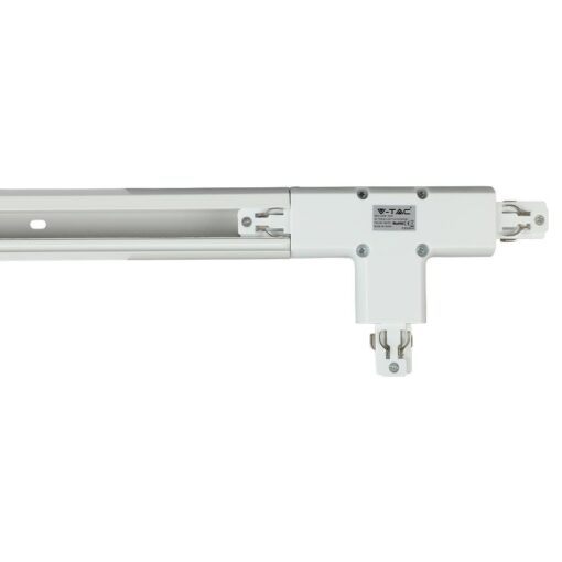 Σύνδεσμος ράγας 4 Line Ταυ Λευκό V-TAC – 3525