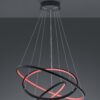 Κρεμαστό Φωτιστικό Trio Lighting LED 80W  Ανθρακί Μεταλλικό 7000lm RGBW 3000 – 6000K  352710342