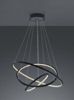 Κρεμαστό Φωτιστικό Trio Lighting LED 80W  Ανθρακί Μεταλλικό 7000lm RGBW 3000 – 6000K  352710342