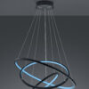 Κρεμαστό Φωτιστικό Trio Lighting LED 80W  Ανθρακί Μεταλλικό 7000lm RGBW 3000 – 6000K  352710342
