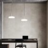 Κρεμαστό Μονόφωτο Καφέ+Λευκό Γυαλί CELESTE LED 10W 1100lm Step Dimmable 3000Κ Trio Lighting – 354910165