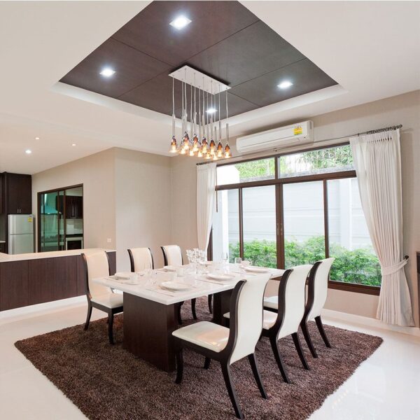 Χωνευτή Βάση 1xAR111 V-TAC Ρυθμιζόμενη Λευκή Αλουμίνιο – 3575