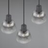 Κρεμαστό Πολύφωτο Ροζέτα Ματ & Γυαλί TARIFA 3xE27 Trio Lighting – 362830332
