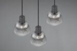 Κρεμαστό Πολύφωτο Ροζέτα Ματ & Γυαλί TARIFA 3xE27 Trio Lighting – 362830332