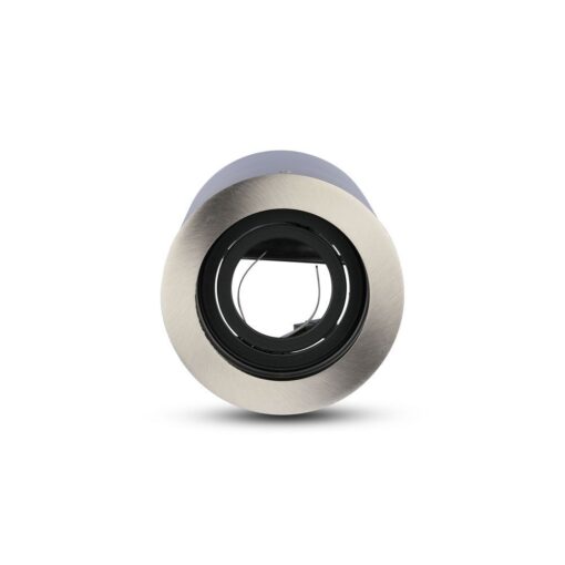 Spot LED χωνευτό φωτιστικό οροφής με ανοξείδωτο πλαίσιο, ιδανικό για μοντέρνο εσωτερικό φωτισμό.