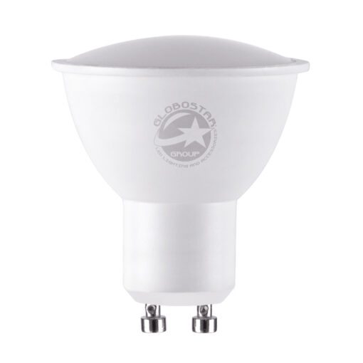 GloboStar® 60102 Σποτ LED GU10 MR16 8W 928lm 120° AC 220-240V IP20 Φ5 x Υ5.8cm Ψυχρό Λευκό 6000K – 3 Years Warranty