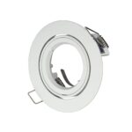Βάση Σποτ GU10 – MR16 V-TAC Χωνευτή Στρογγυλή Λευκό – 3645