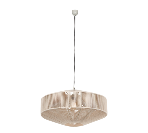 Κρεμαστό Φωτιστικό με Μπεζ Σχοινί Φ61 SVEA 1x E27 Trio Lighting – 364790144